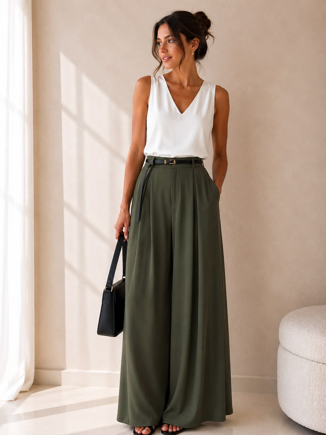 Pantalon fluide