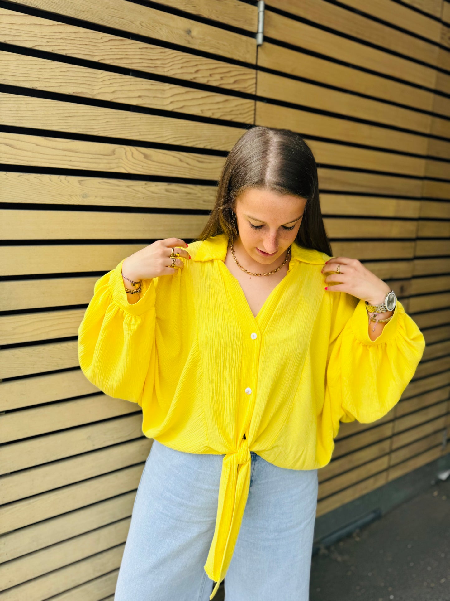 Blouse Jina jaune