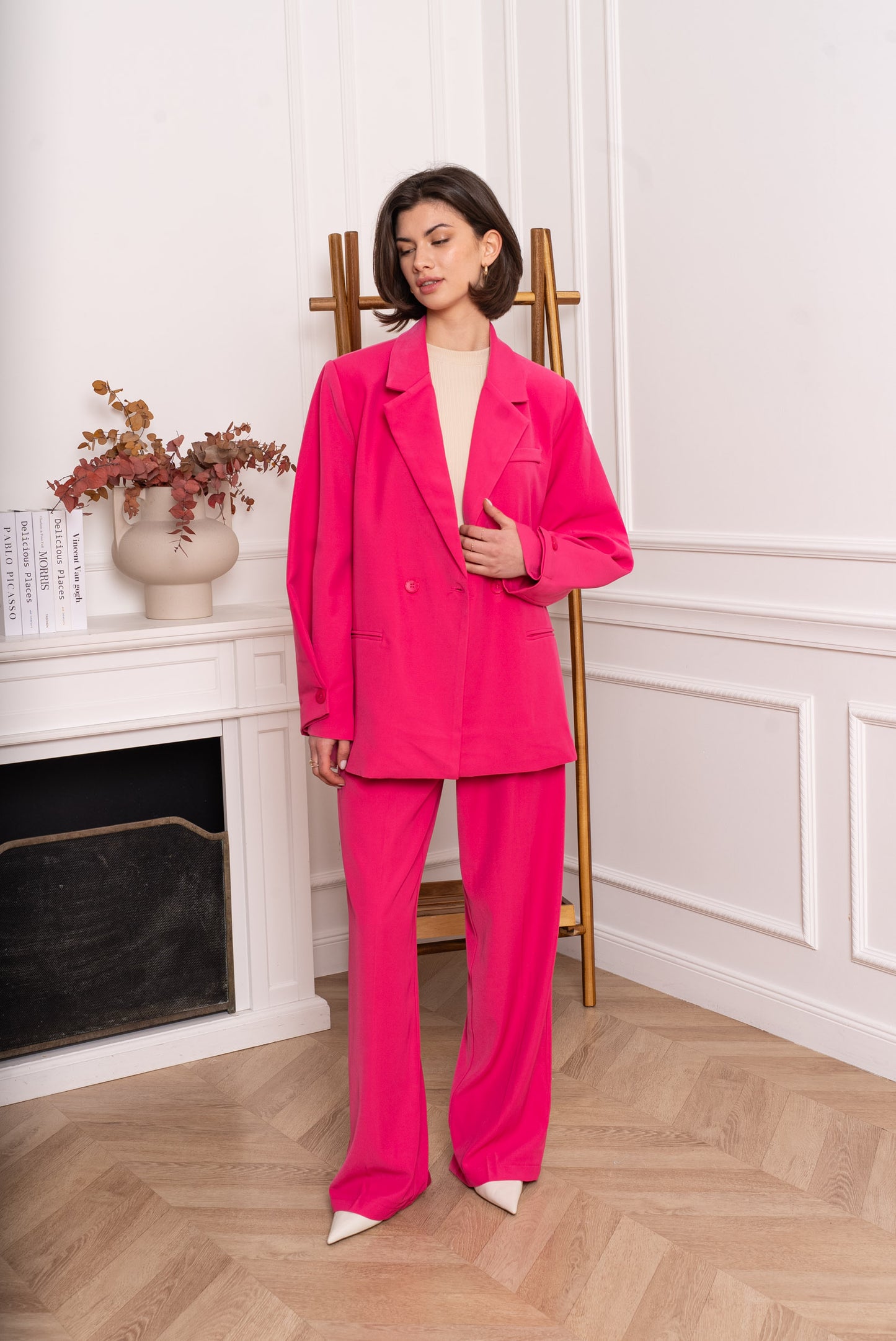 Pantalon fuchsia