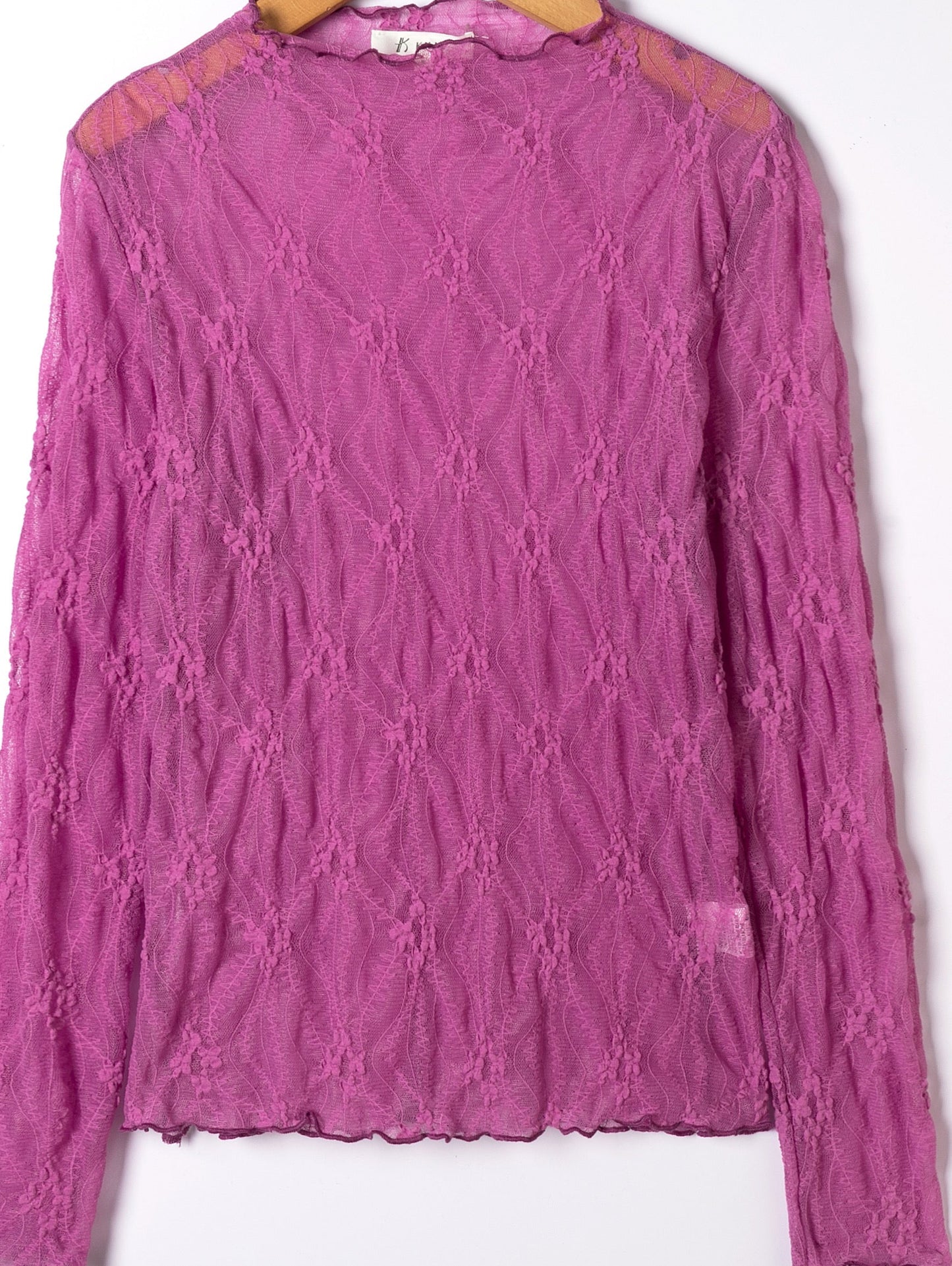 Haut Dentelle Fuchsia