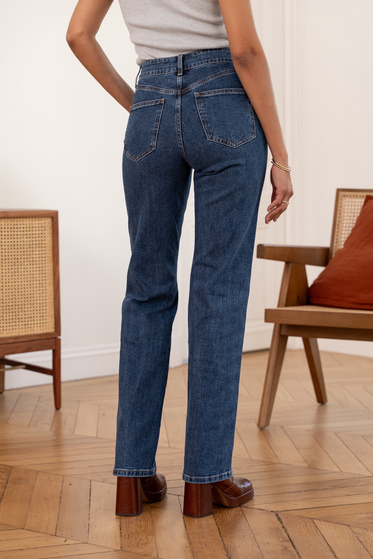 Jeans Fiva bleu foncé
