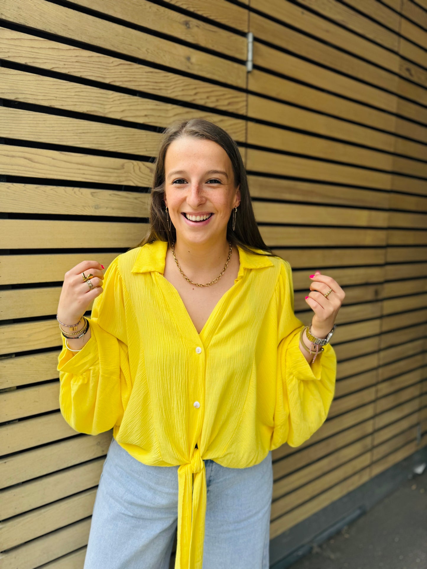 Blouse Jina jaune