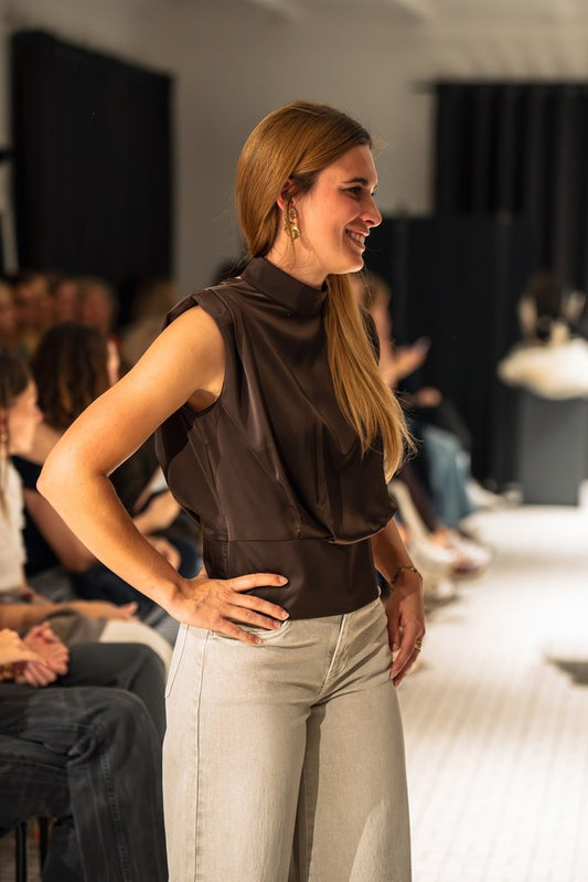 Blouse chocolat