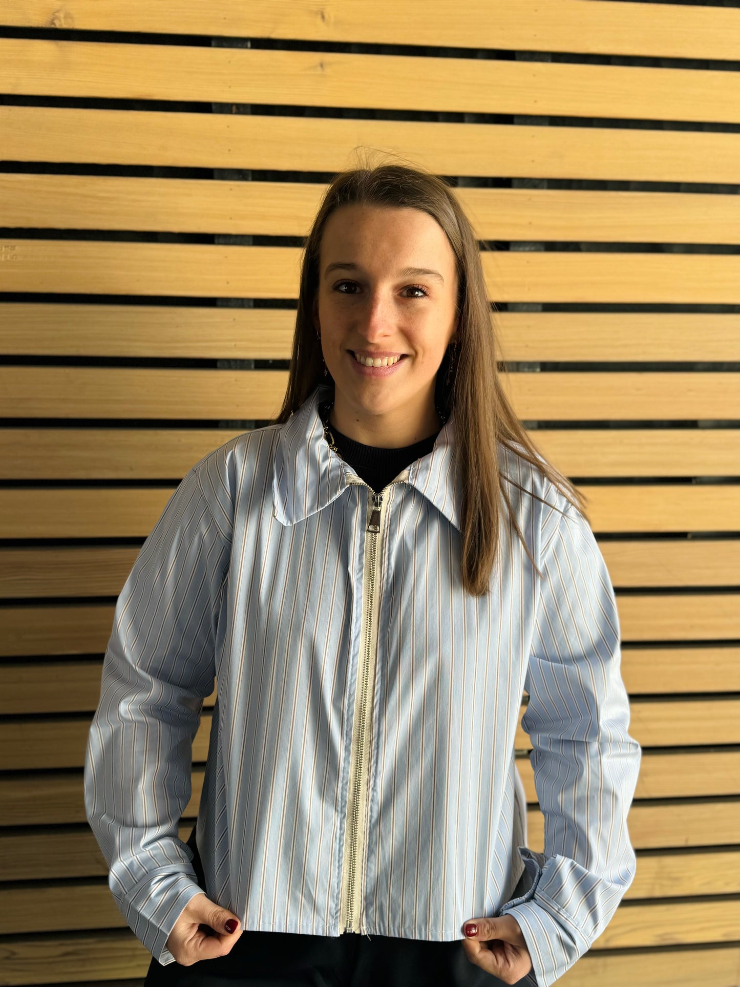 Chemise/veste lignée