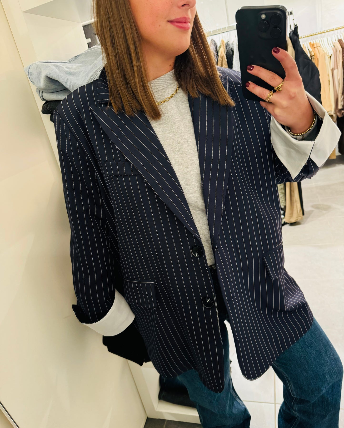 Blazer Lina bleu marine