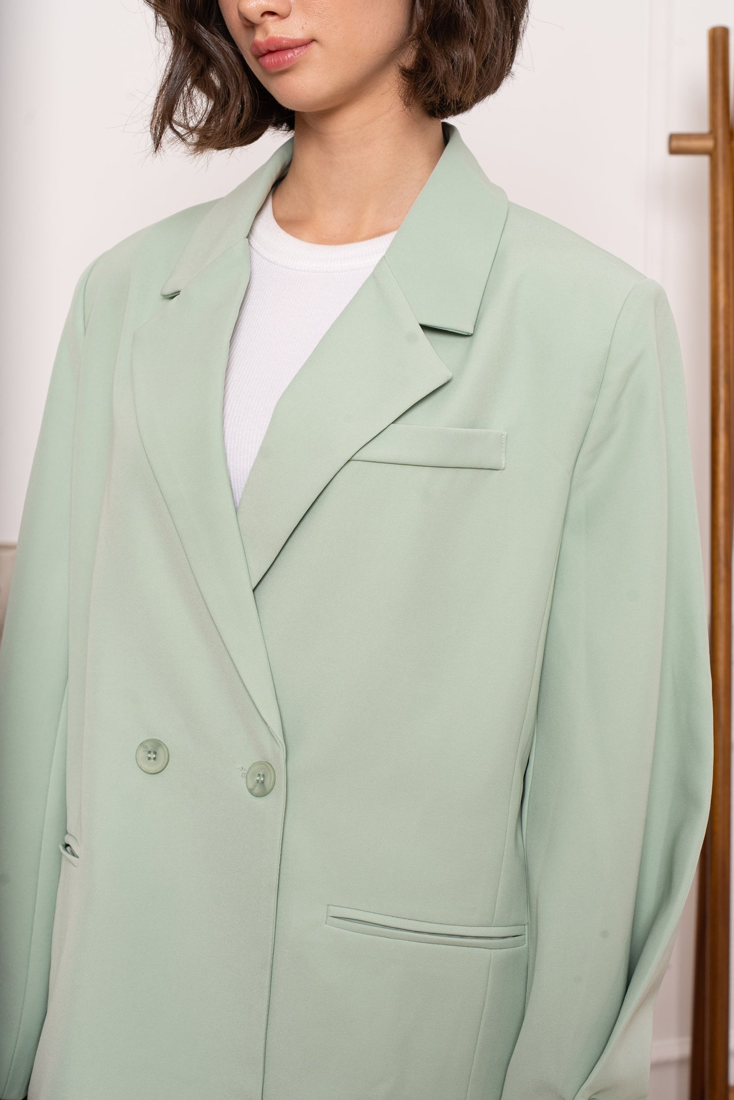 Blazer vert d’eau