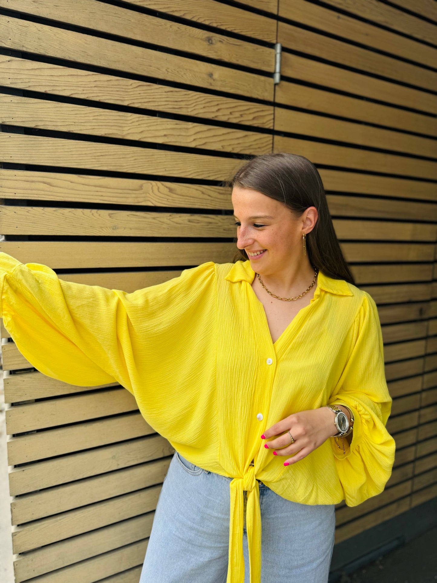 Blouse Jina jaune