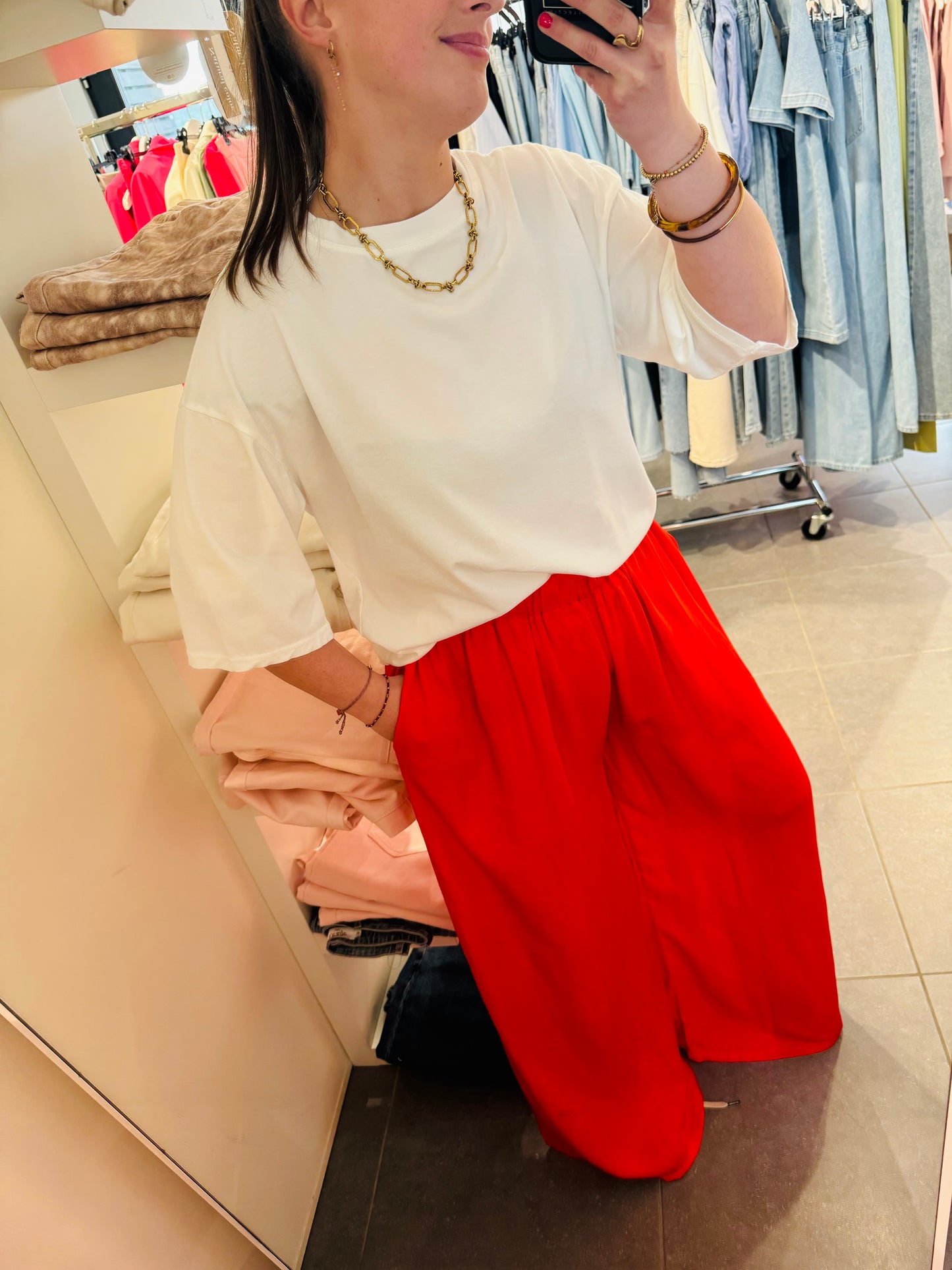 Pantalon rouge