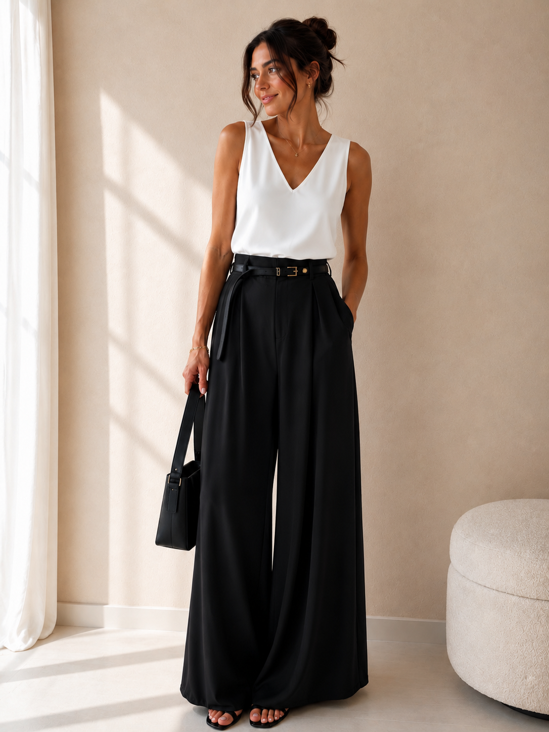 Pantalon fluide