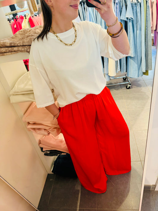 Pantalon rouge
