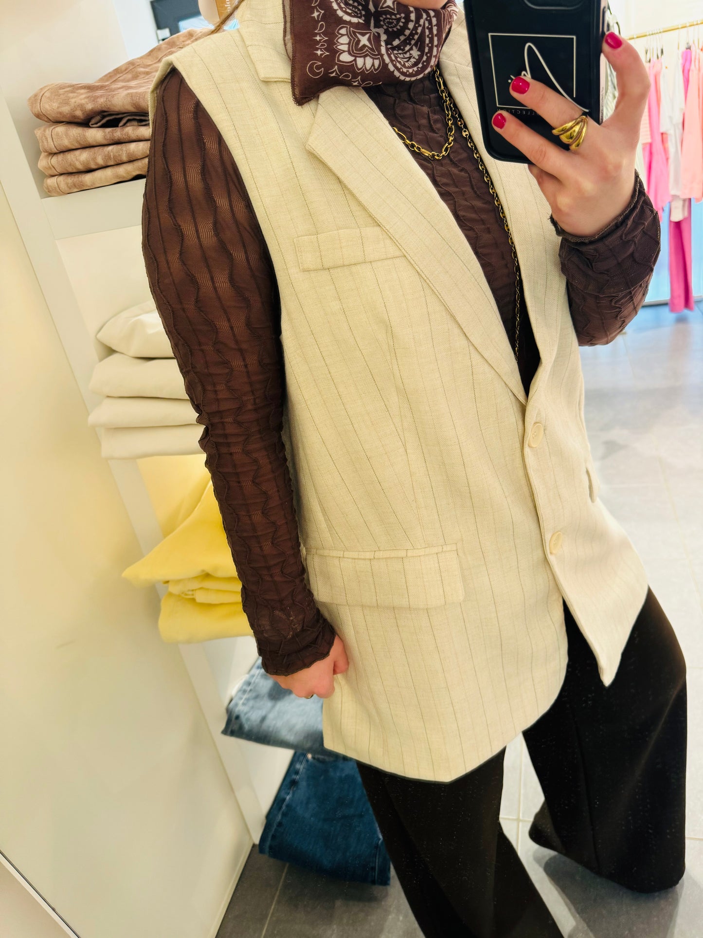 Blazer sans manche
