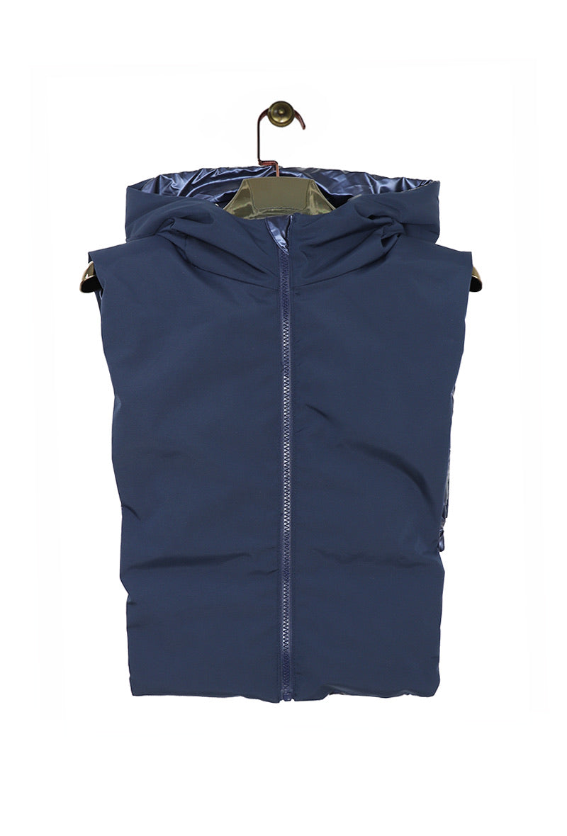 Capuche amovible et réversible