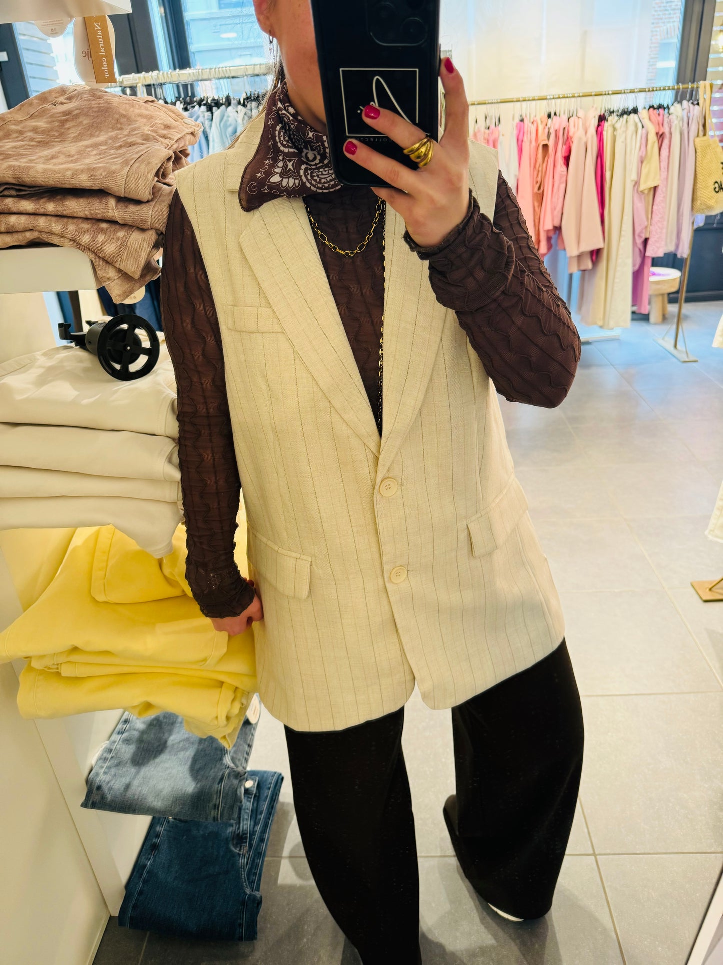 Blazer sans manche