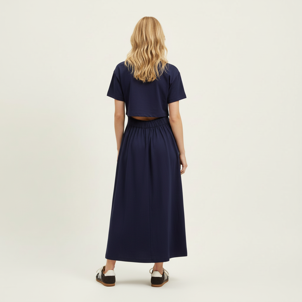 Robe bleu marine