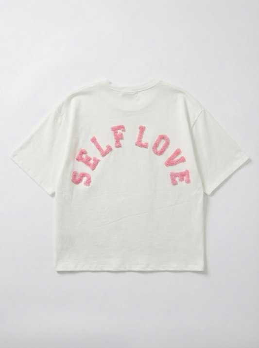T-shirt self love rose