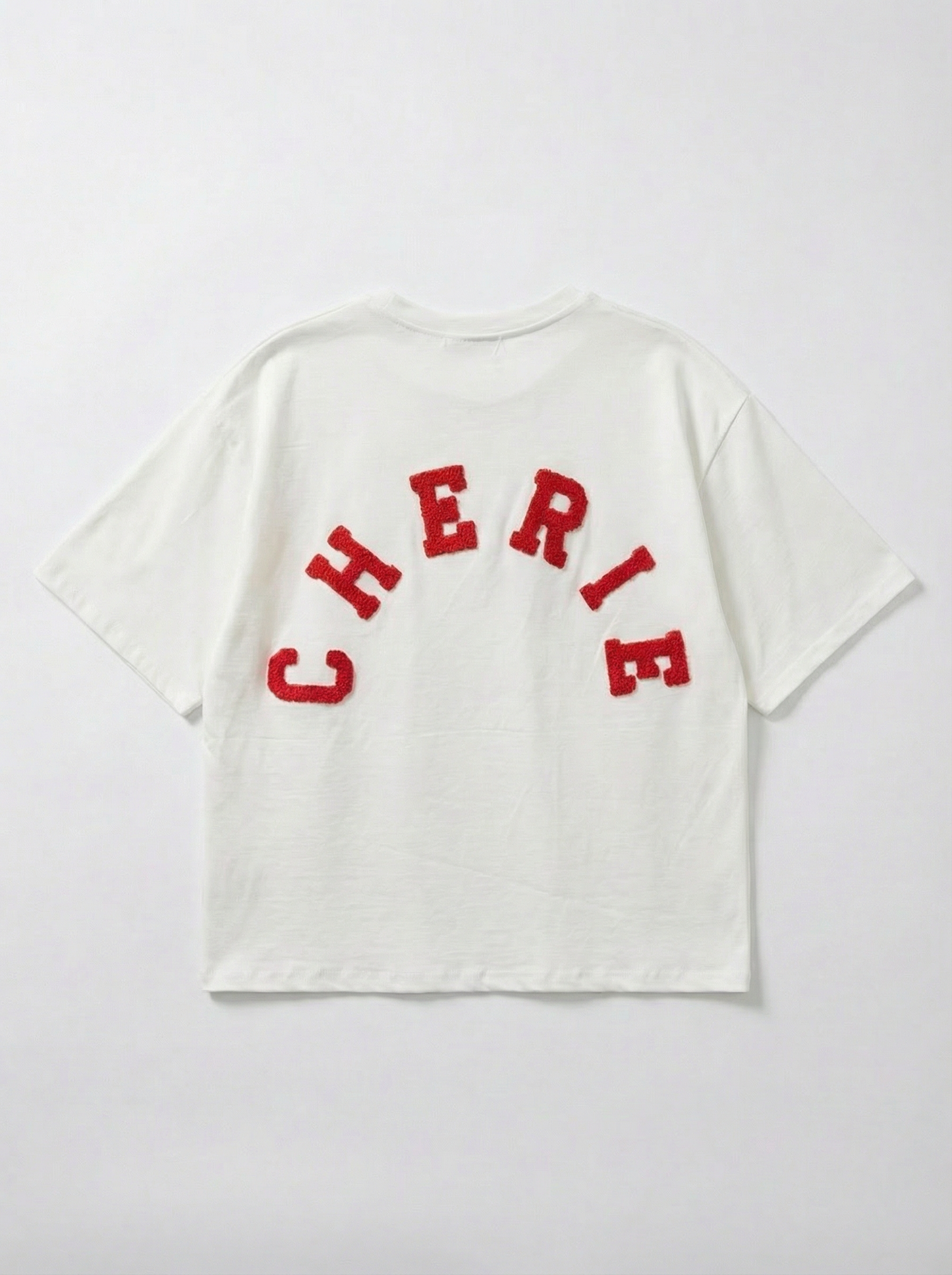 T-shirt chérie rouge