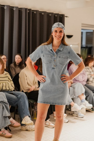 Robe jeans