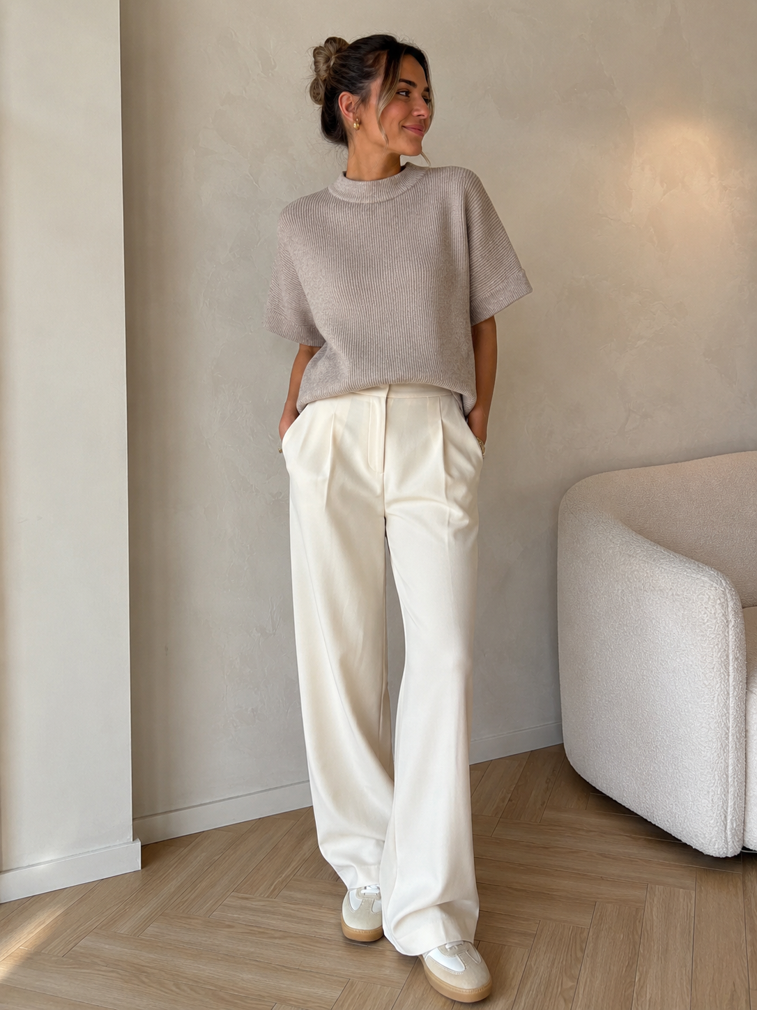 Pull beige