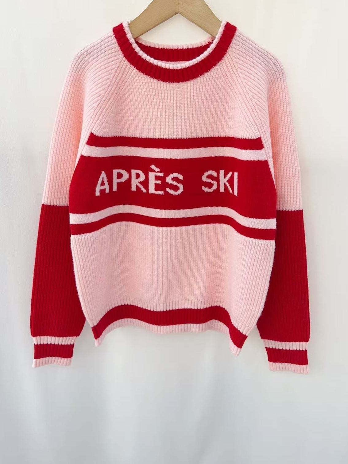 Sweat SKI Rouge/Rose