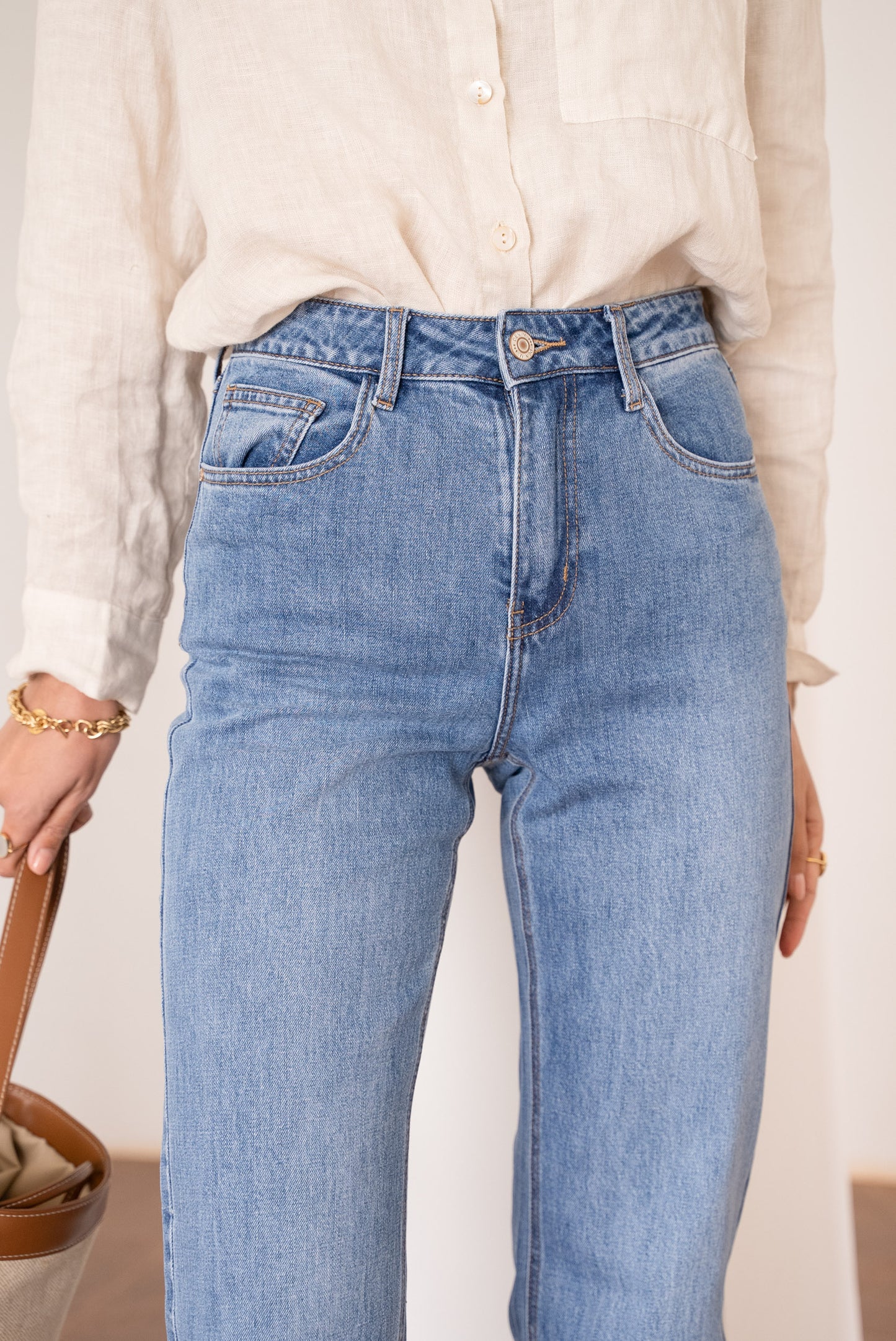 Jeans Fiva bleu clair
